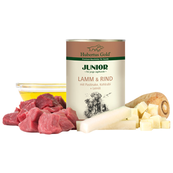 Junior Lamm & Rind mit Pastinaken, Kohlrabi
